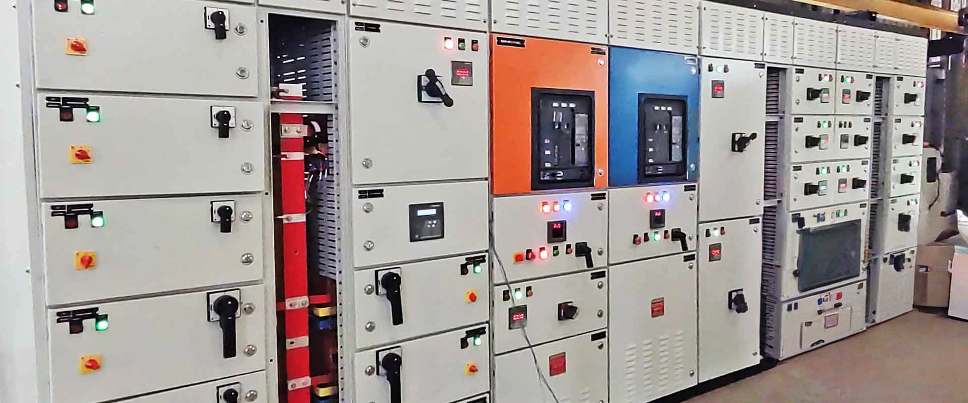 electrical power control panels HT LT panel mcc pcc panels amf panel sub distribution manufacturers suppliers exporters india